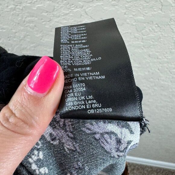 Free People Can't Take My Eyes Off Of You High Rise Floral Flare Pants Small - Picture 12 of 13